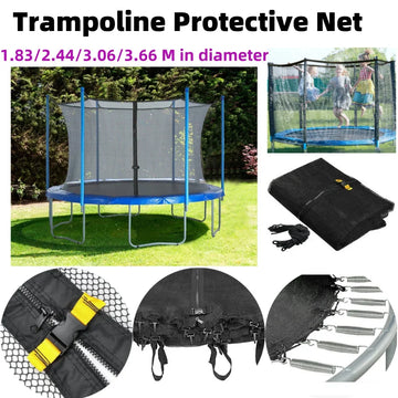 Trampoline Protective Net Nylon Trampoline for Kids Children Jumping Pad Safety Net Protection Guard Outdoor Supplies