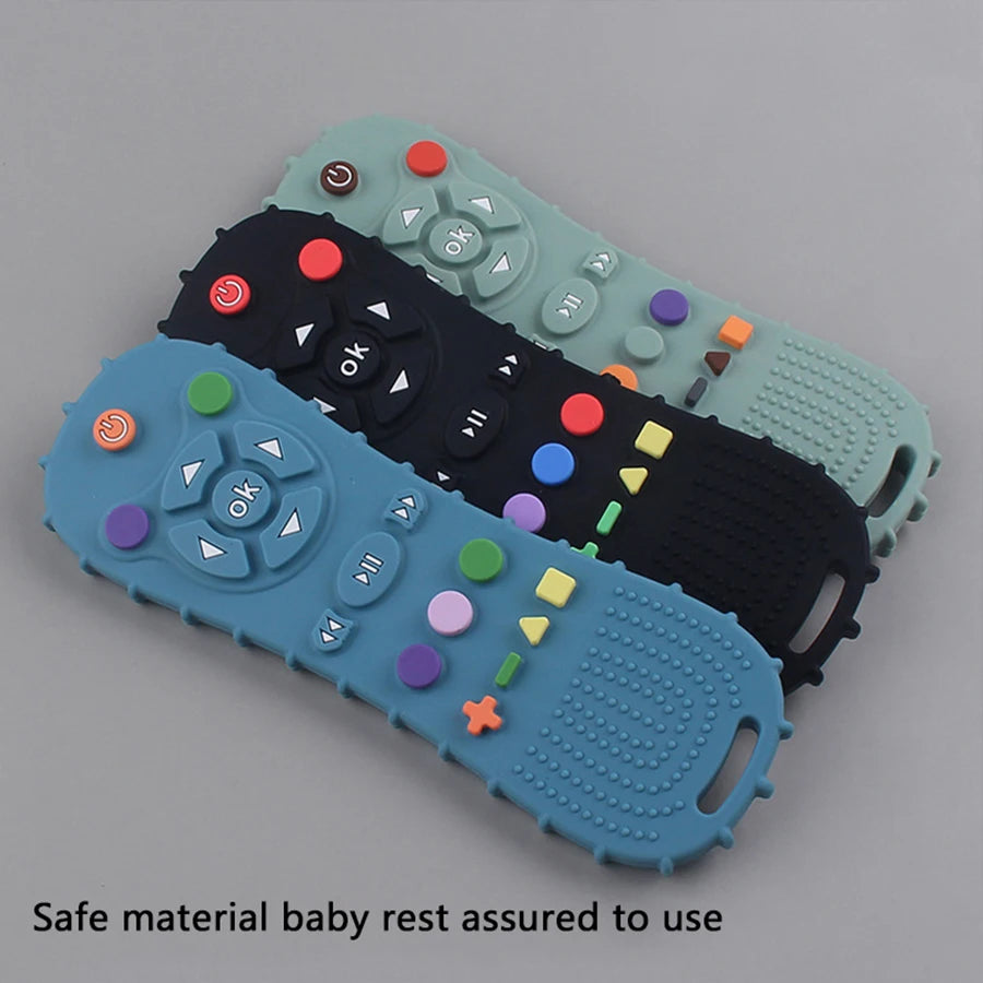 TV Remote Baby Teether – 6M+ Safe