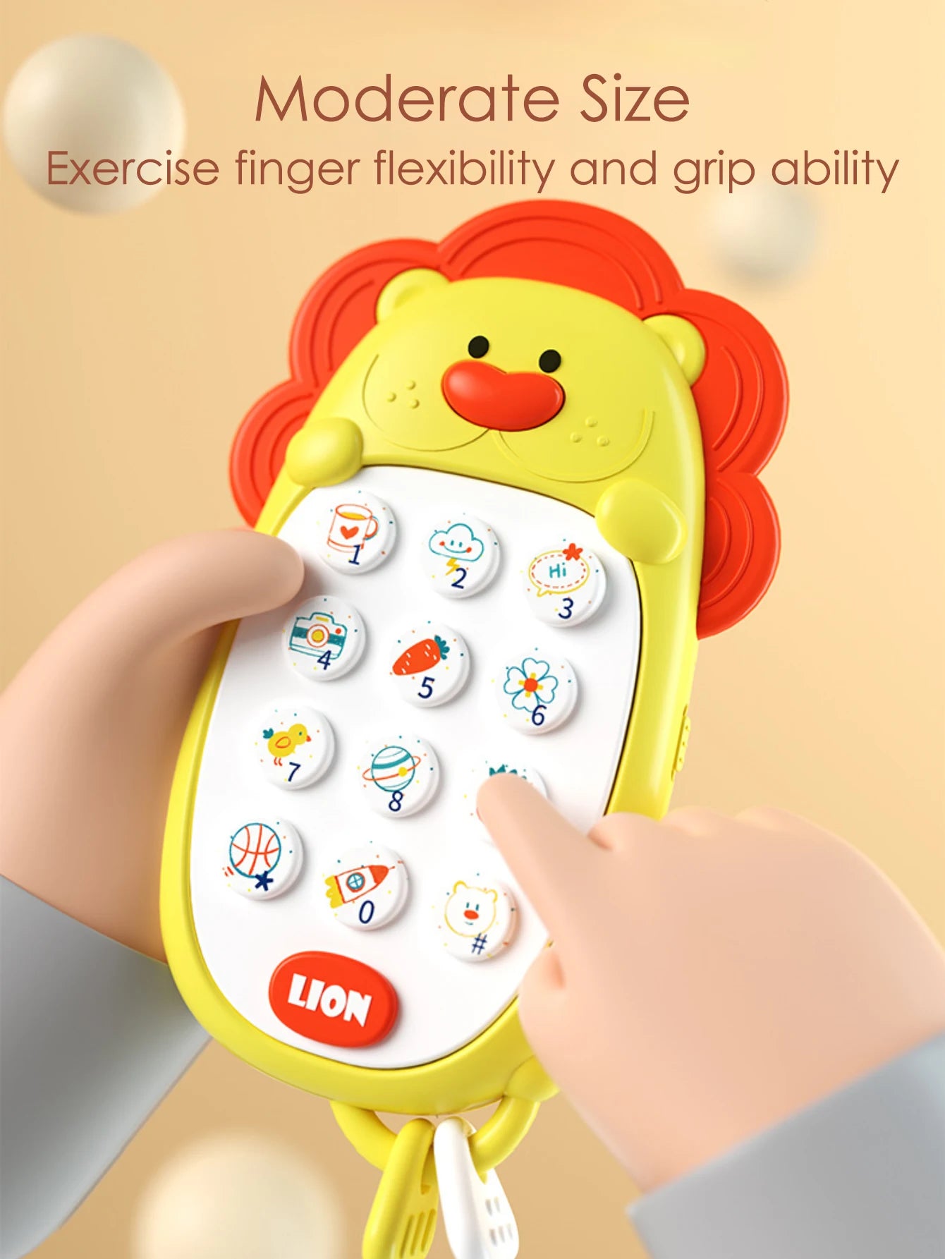 Chewable Baby Phone Toy – Music &amp; Learning