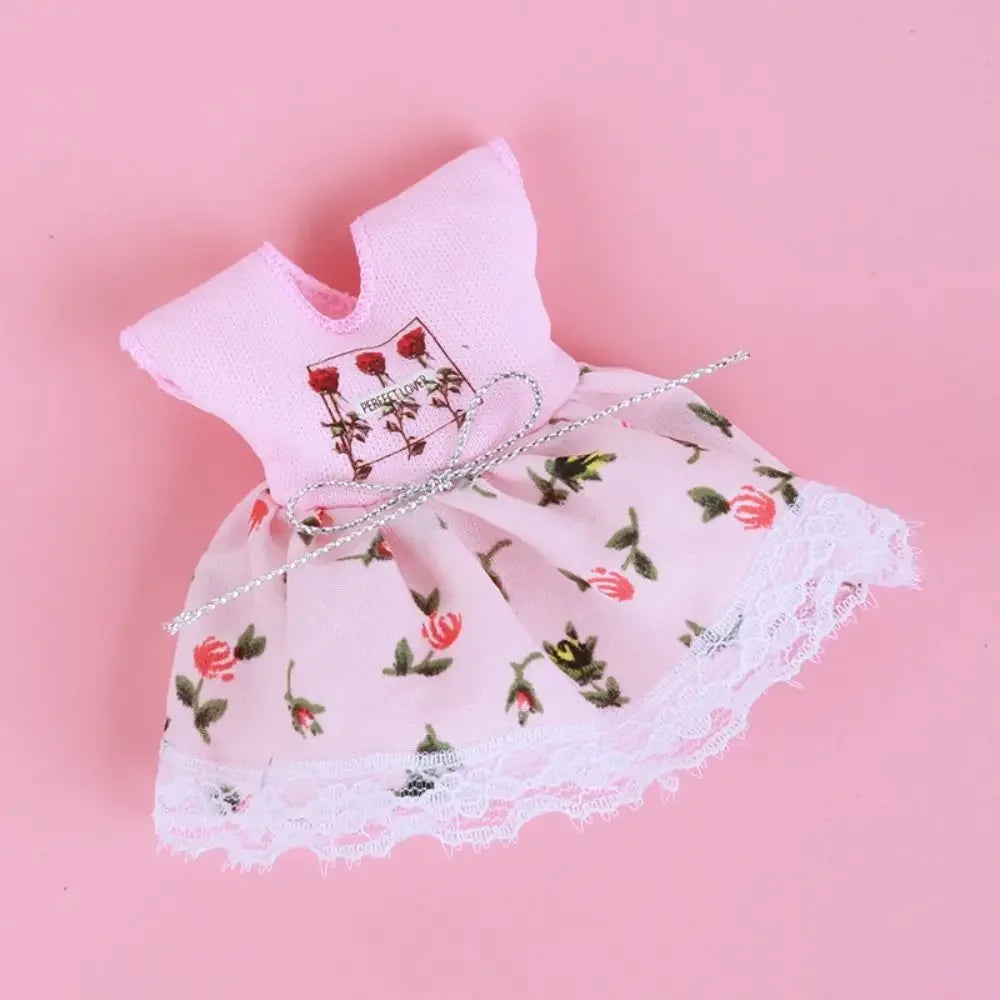 Fashion Doll Clothes High Quality 7 Styles Children DIY Girls High-end Dress Up Skirt Suit 16cm Doll/1/8 BJD Doll