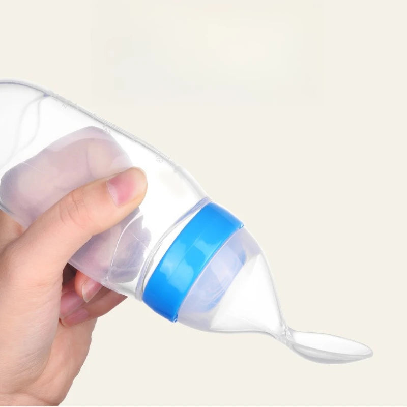 Silicone Baby Spoon Bottle – 2-in-1
