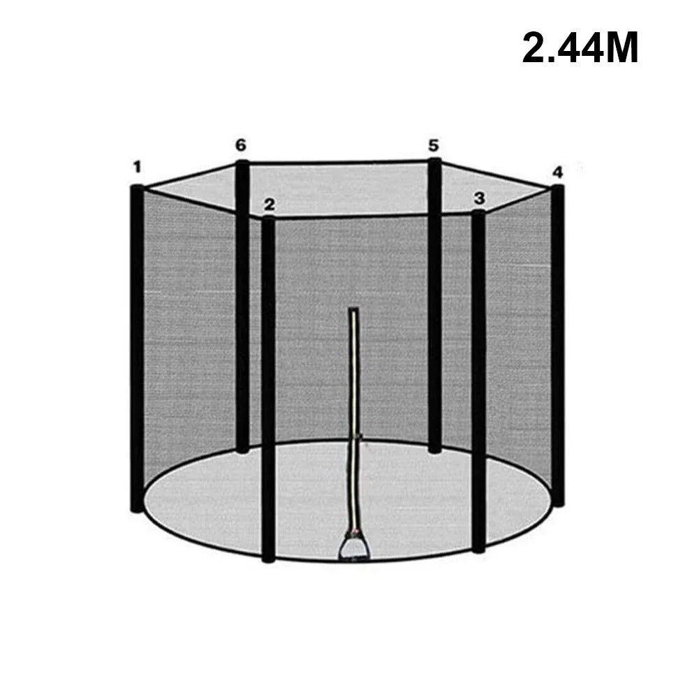 Trampoline Protective Net Nylon Trampoline for Kids Children Jumping Pad Safety Net Protection Guard Outdoor Supplies