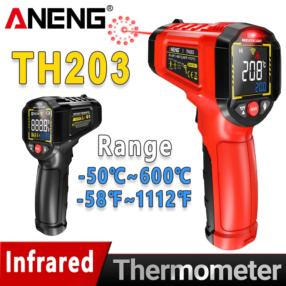 ANENG TH203 IR Thermometer –50~600℃