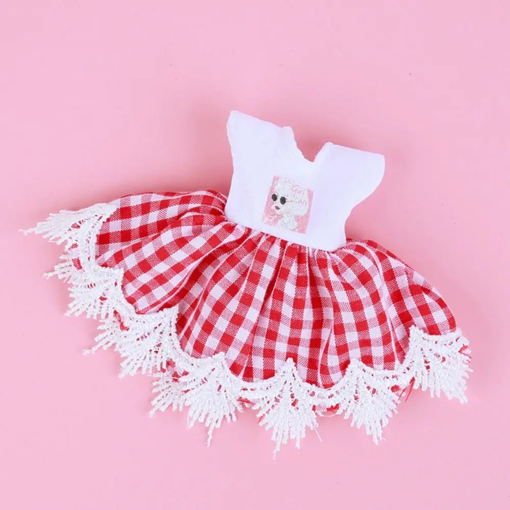 Fashion Doll Clothes High Quality 7 Styles Children DIY Girls High-end Dress Up Skirt Suit 16cm Doll/1/8 BJD Doll