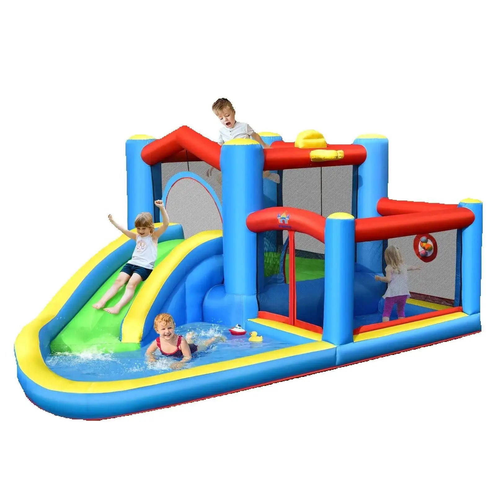 Kids Iatable Water Outdoor Indoor Slide Bounce Castle (Without Blower) (Without Blower)
