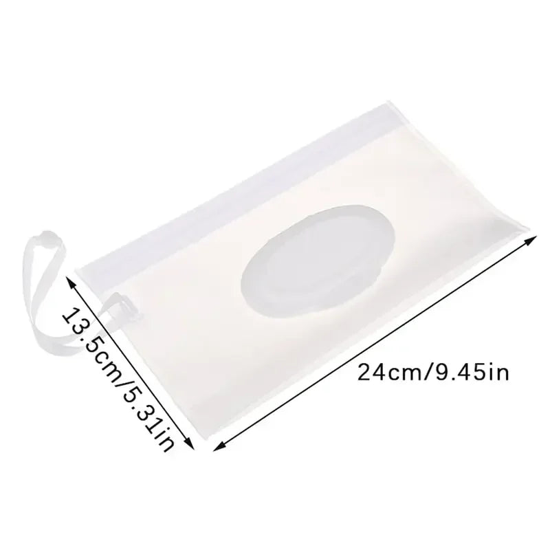 Portable Baby Wipe Pouch – Refillable Case