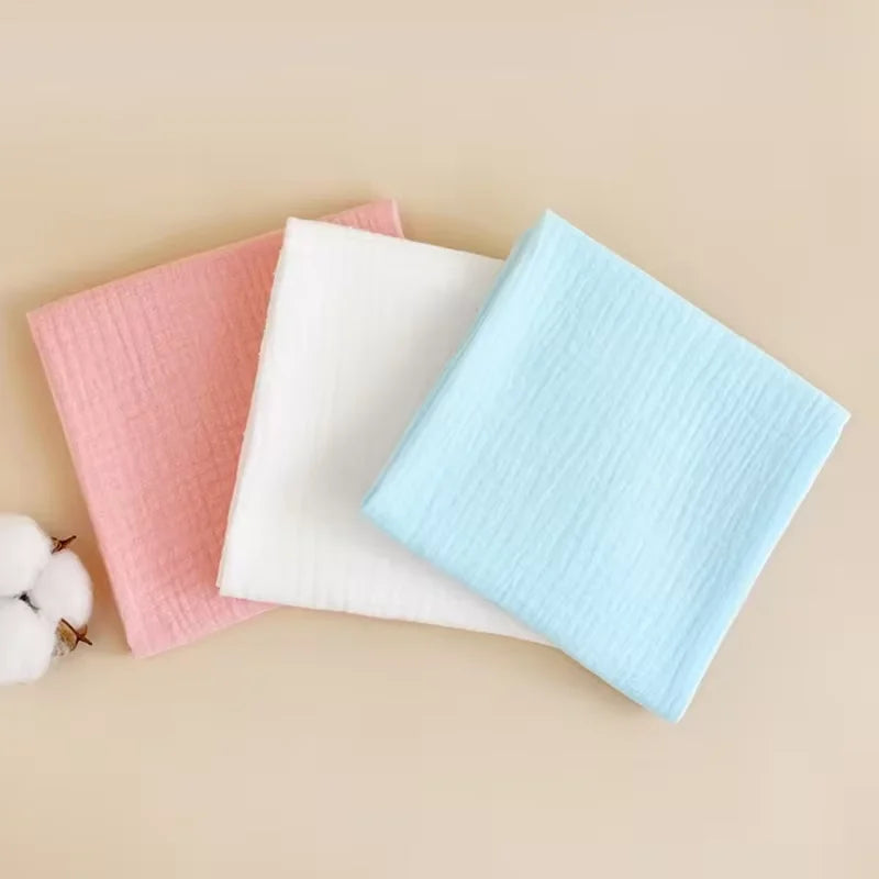 8Pcs Soft Cotton Baby Gauze Diapers Towels