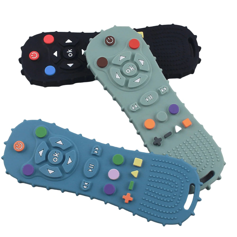 TV Remote Baby Teether – 6M+ Safe
