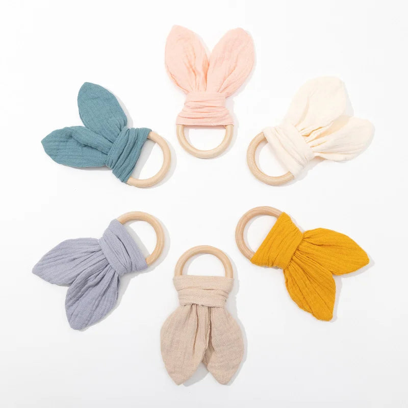 Organic Cotton Baby Nursing Bib and Blanket