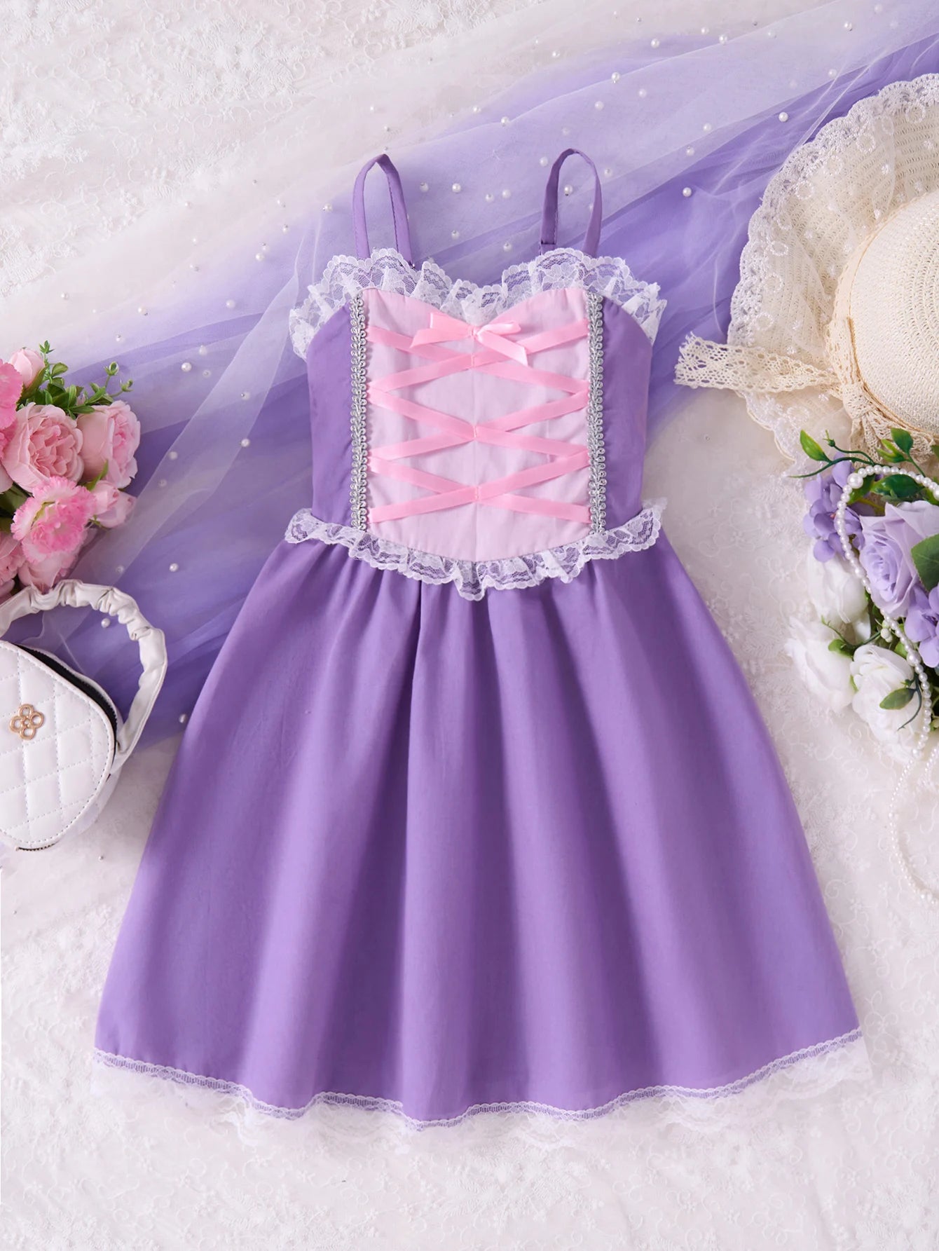 2-10yrs Children's Fashion Dresses Barbi White Snow Moana Dress Girls Casual Outfits Kids Princess Dress For Girls Slings Skirt