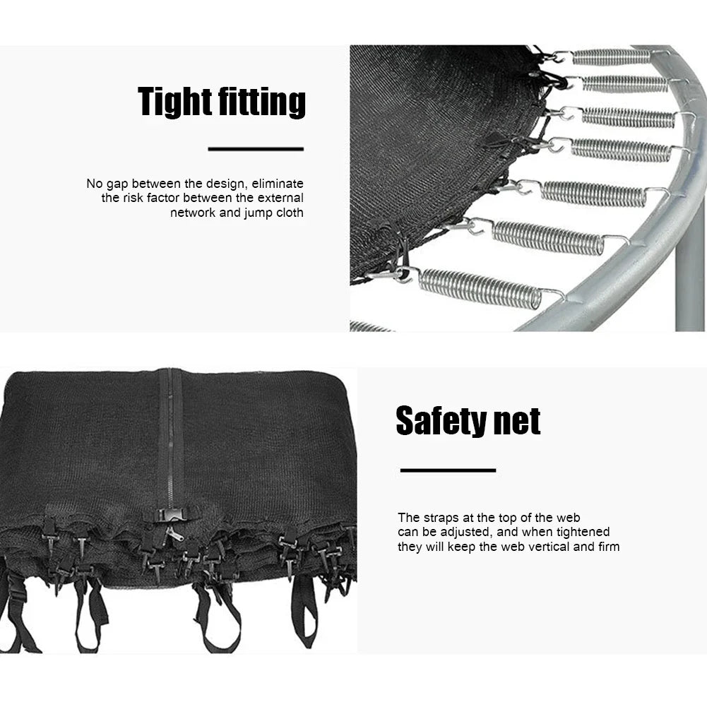 Trampoline Protective Net Nylon Trampoline for Kids Children Jumping Pad Safety Net Protection Guard Outdoor Supplies