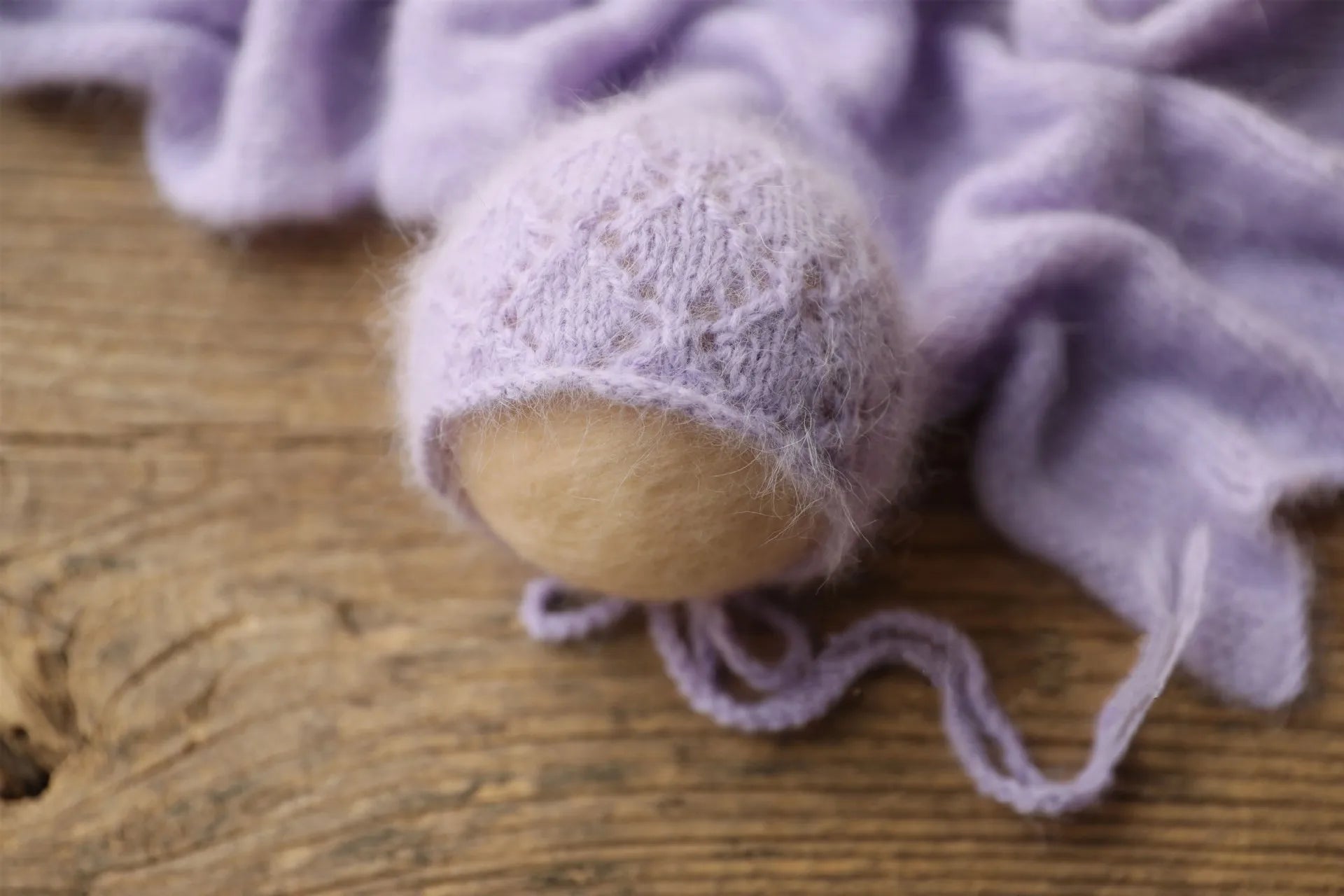 2023Newborn fuzzy wrap for baby photography props,handmade soft blanket for newborn prop