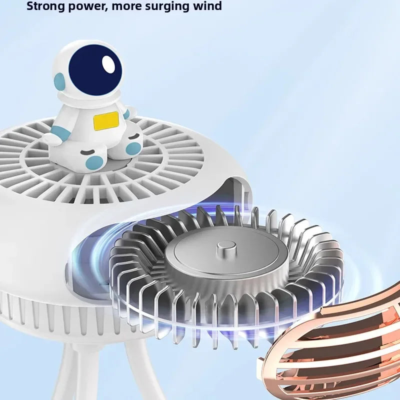 Mini Portable Baby Stroller Fan USB