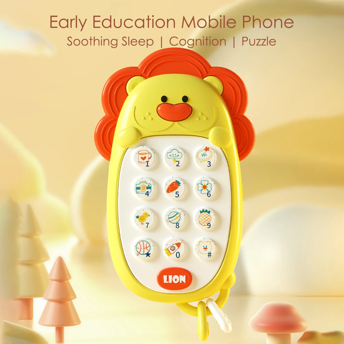 Chewable Baby Phone Toy – Music &amp; Learning