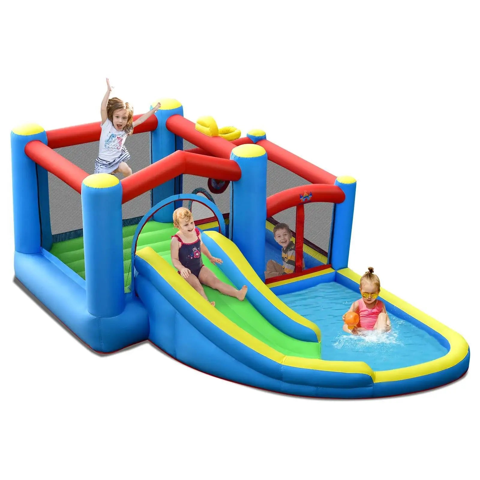 Kids Iatable Water Outdoor Indoor Slide Bounce Castle (Without Blower) (Without Blower)