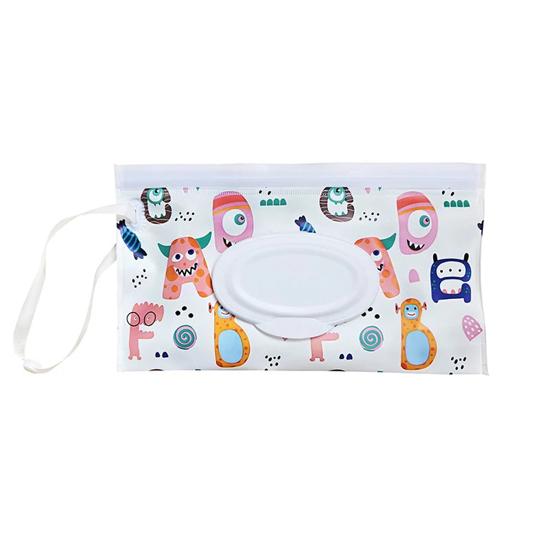 Portable Baby Wipe Pouch – Refillable Case