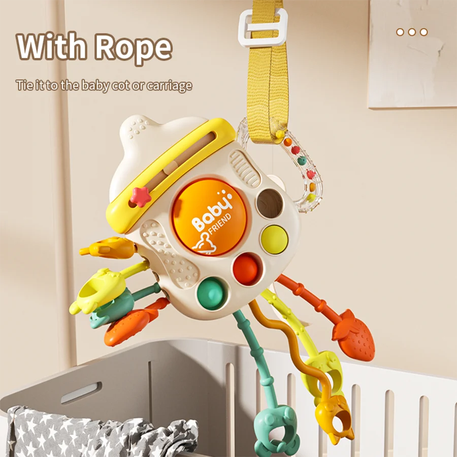 Hand Pull Chew Toy – 0–2 Years
