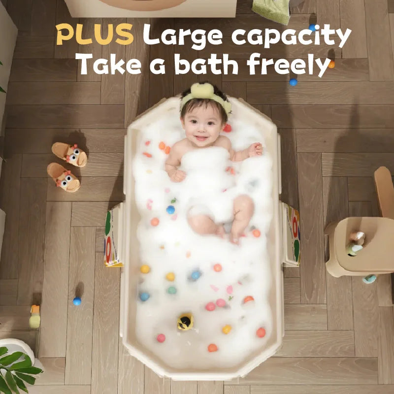 Foldable Baby Bathtub – 0–5 Years