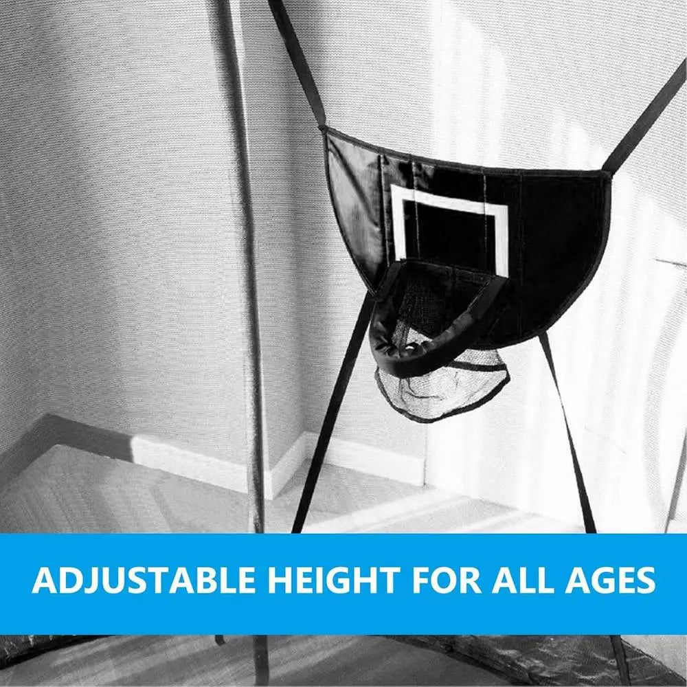 Basketball Hoop For Trampoline Outdoor Children Soft Basketball Hoop Attachment With 4 Balls And Pump Trampoline Parts For Kids