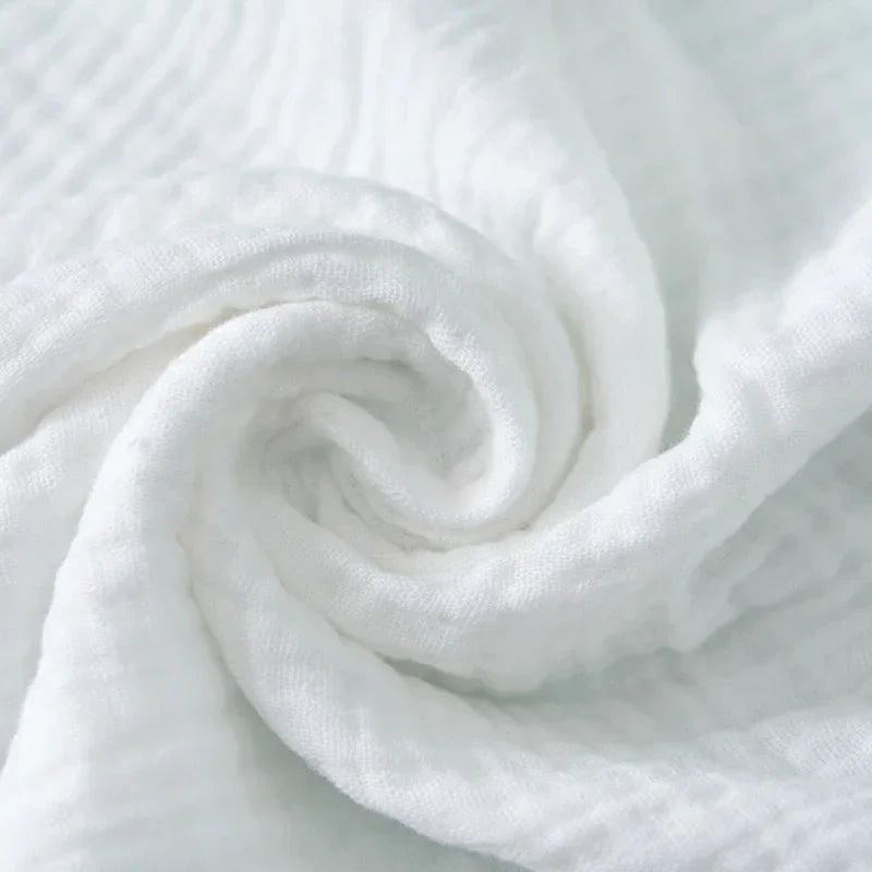 8Pcs Soft Cotton Baby Gauze Diapers Towels