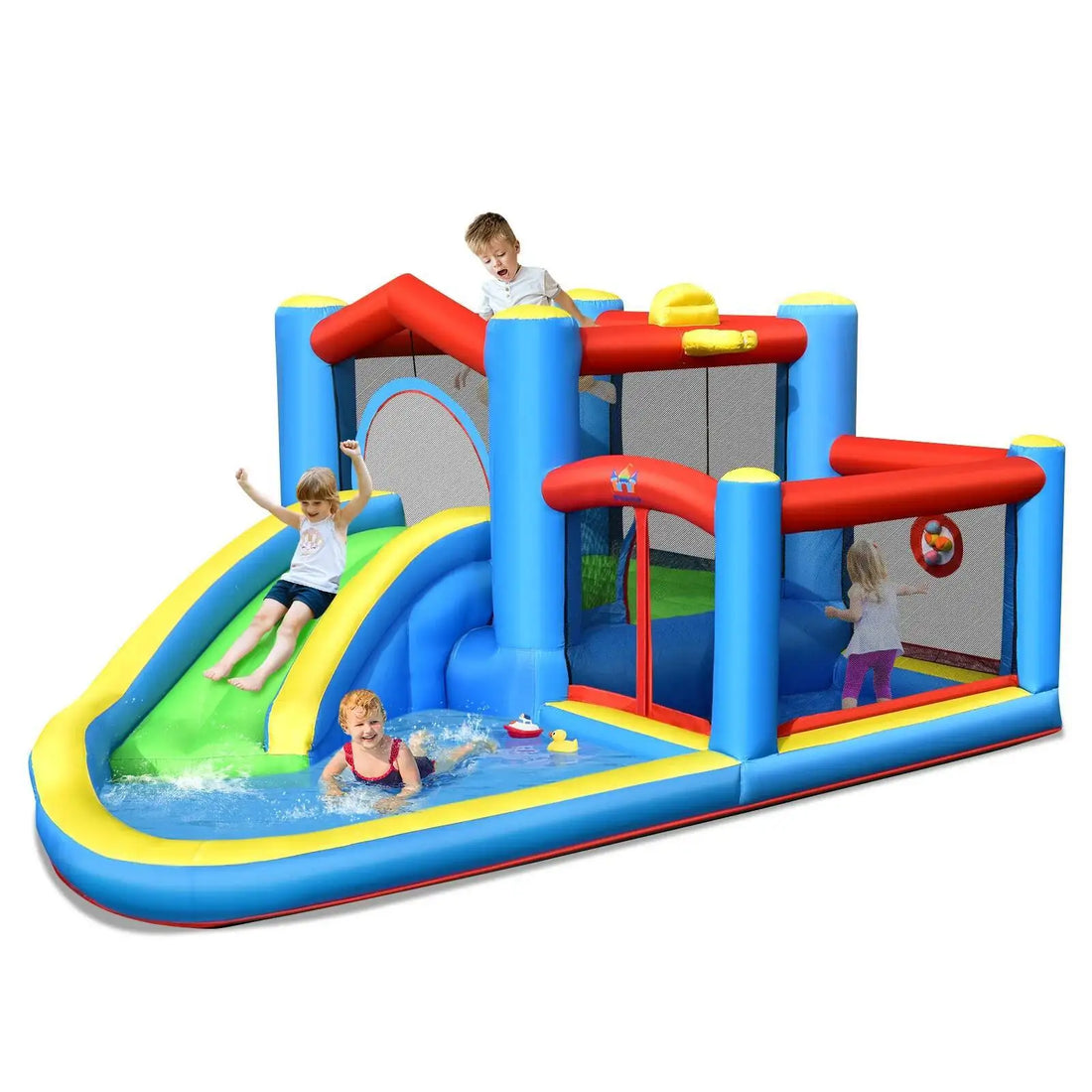 Kids Iatable Water Outdoor Indoor Slide Bounce Castle (Without Blower) (Without Blower)