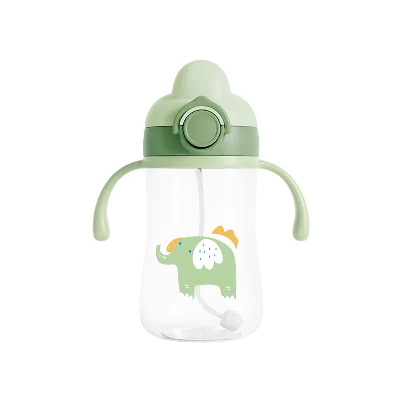 Baby Straw Bottle – 300ml BPA-Free