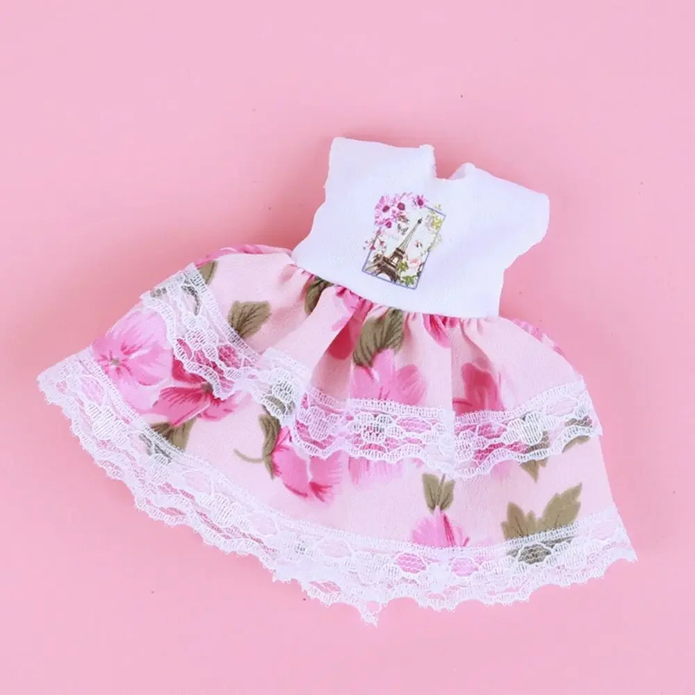Fashion Doll Clothes High Quality 7 Styles Children DIY Girls High-end Dress Up Skirt Suit 16cm Doll/1/8 BJD Doll