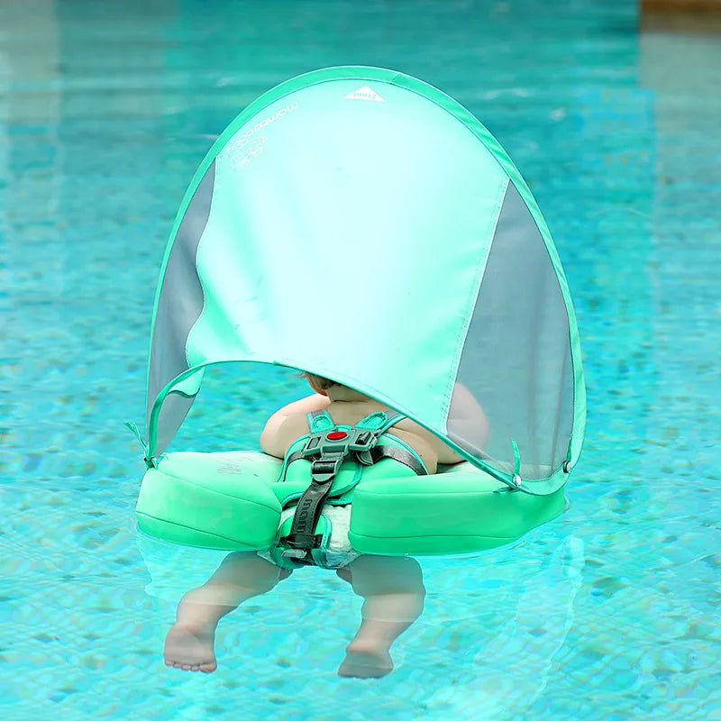 Newborn Baby Float Board New Baby Swimming Floating Toy Lying Around The Waist Solid Float Board Non-inflatable Toys