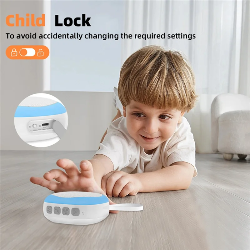 Y67A White Noise Sleep Machine Bluetooth