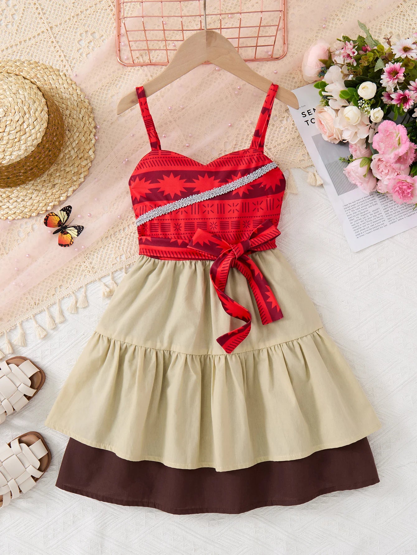 2-10yrs Children's Fashion Dresses Barbi White Snow Moana Dress Girls Casual Outfits Kids Princess Dress For Girls Slings Skirt