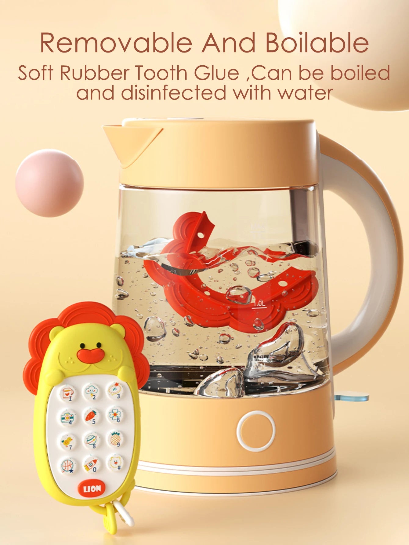 Chewable Baby Phone Toy – Music &amp; Learning