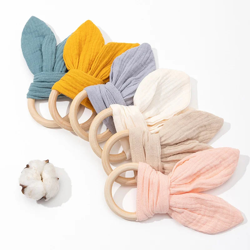 Organic Cotton Baby Nursing Bib and Blanket