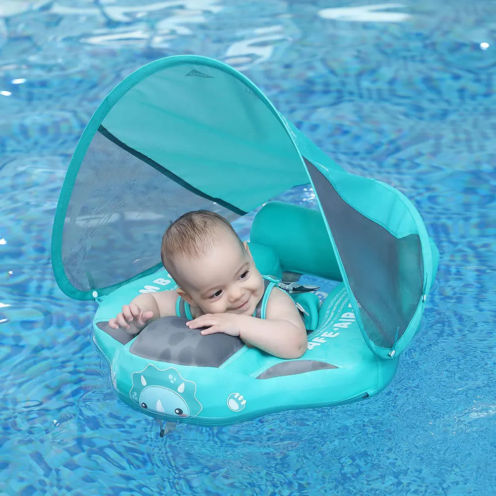 Newborn Baby Float Board New Baby Swimming Floating Toy Lying Around The Waist Solid Float Board Non-inflatable Toys